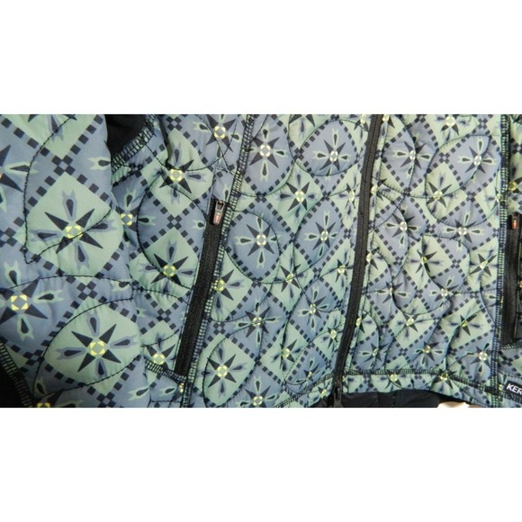 Kerrits GREEN Jacket Womens Medium Quilted Performance Equestrian Zip Pockets - Picture 9 of 12